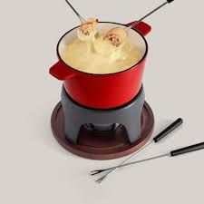 SWISSMAR SIERRA CAST IRON FONDUE (RED)