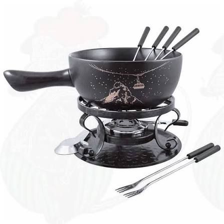 SWISSMAR GRUYERE CERAMIC FONDUE