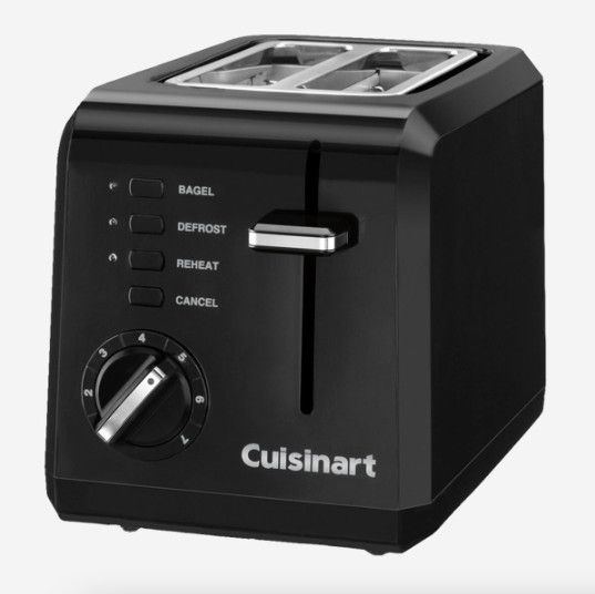 CUISINART 2-SLICE TOASTER (BLACK)