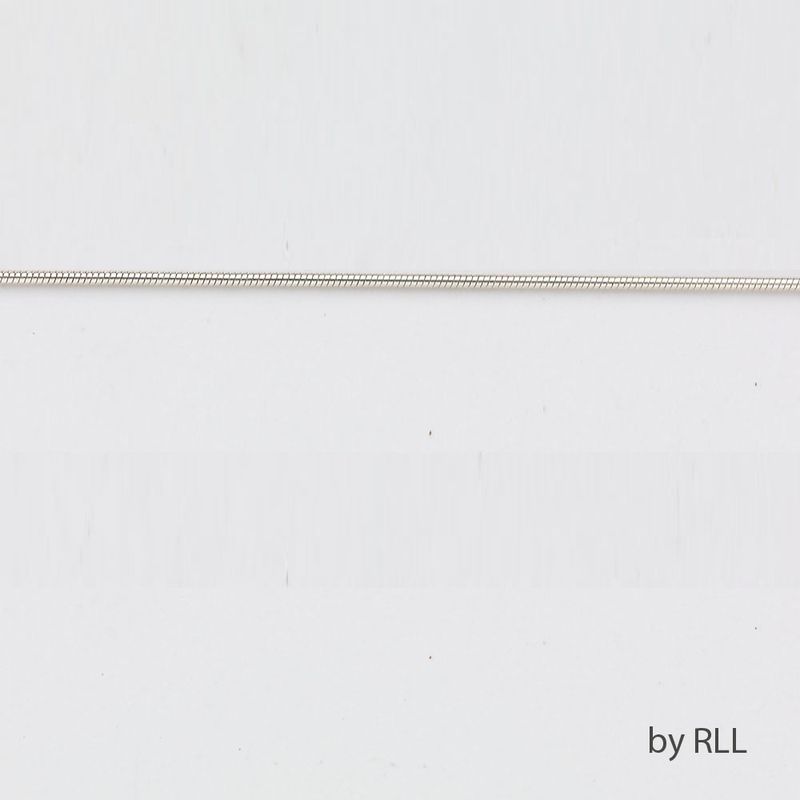 "SNAKE CHAIN", STERLING SILVER, 18"