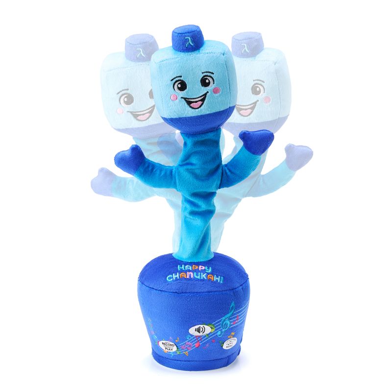 DANCING DREIDEL,6 CHANU. SONGS,RECORD&amp;PLAY,BAT/OP,PLUSH,13.5",CBX