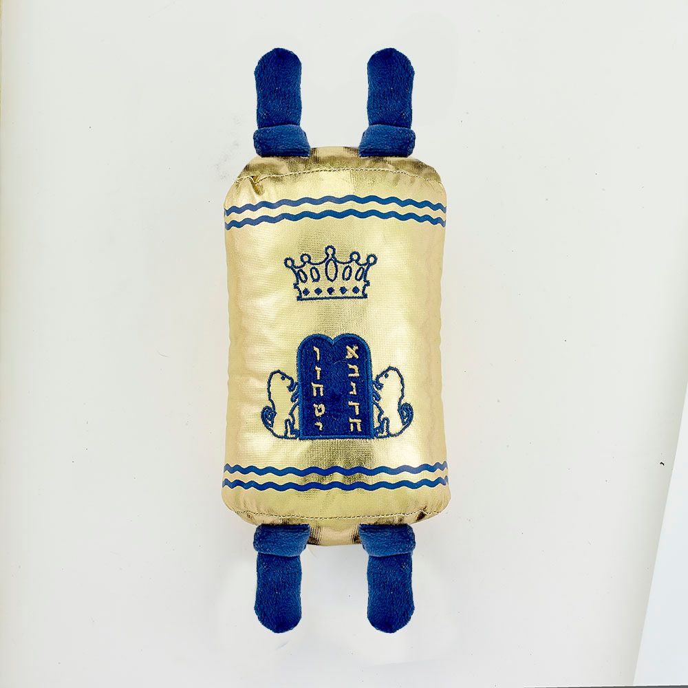 MY SOFT TORAH, GOLD, PLUSH, MEDIUM, 12"H, TAG