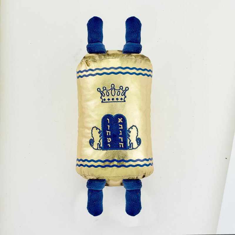 MY SOFT TORAH, GOLD, PLUSH, MEDIUM, 12"H, TAG
