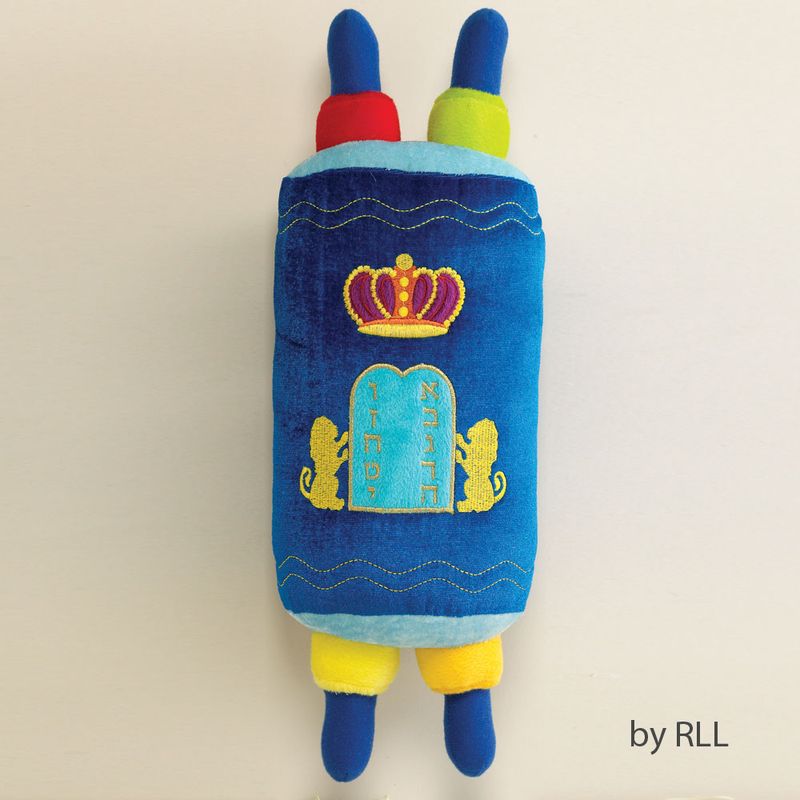 MY SOFT TORAH, MULTICOLOR, PLUSH, LARGE, 16" H, TAG