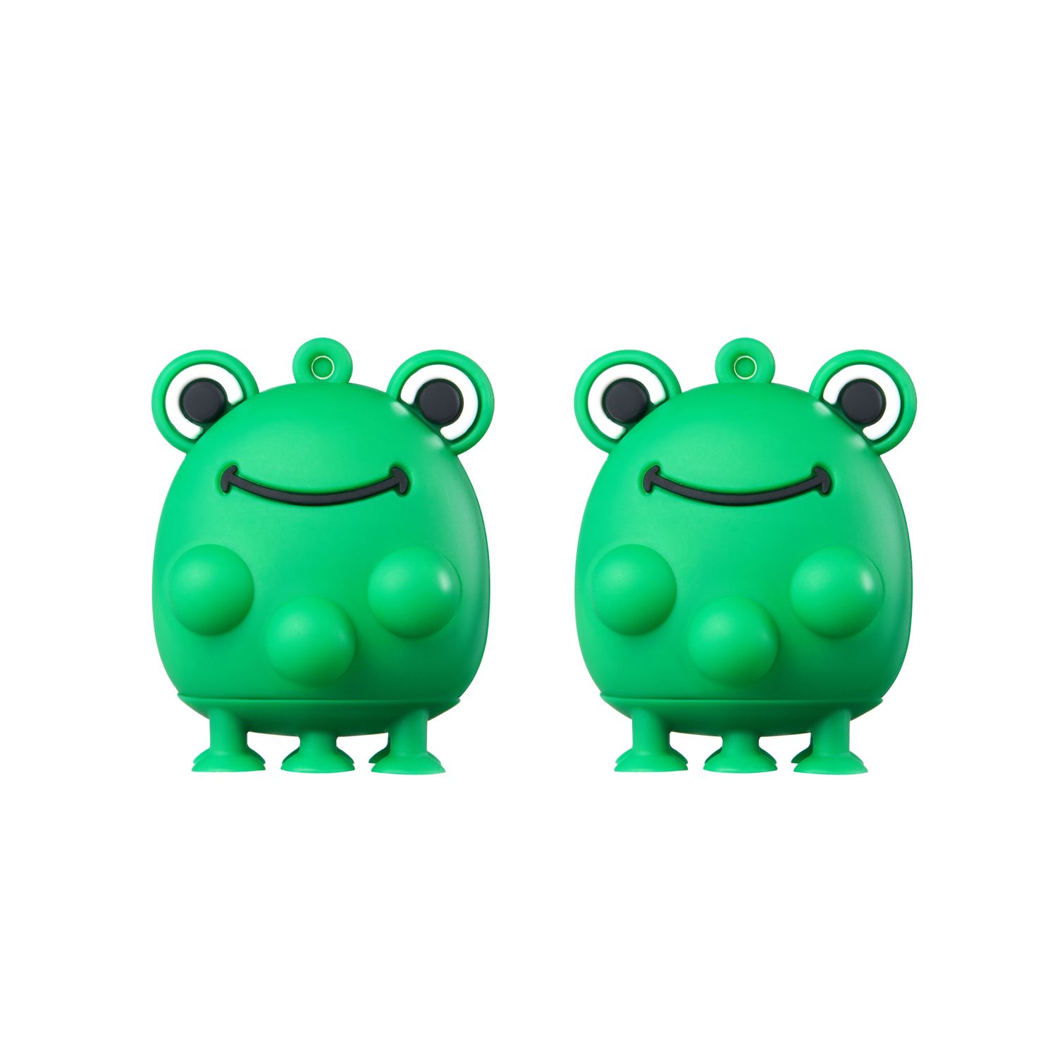 PASSOVER "POP A FROG", SILICONE, 2.5"H,2 FROGS/POLYBAG,12/DIS