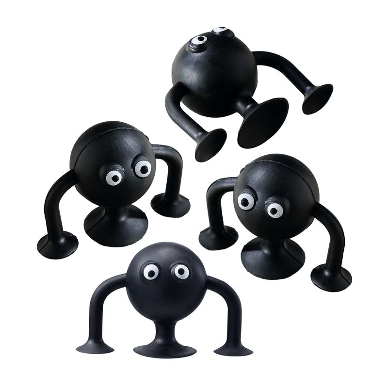 PASSOVER "DARKNESS DUDES", RUBBER, 1.25"H, 4/BAG