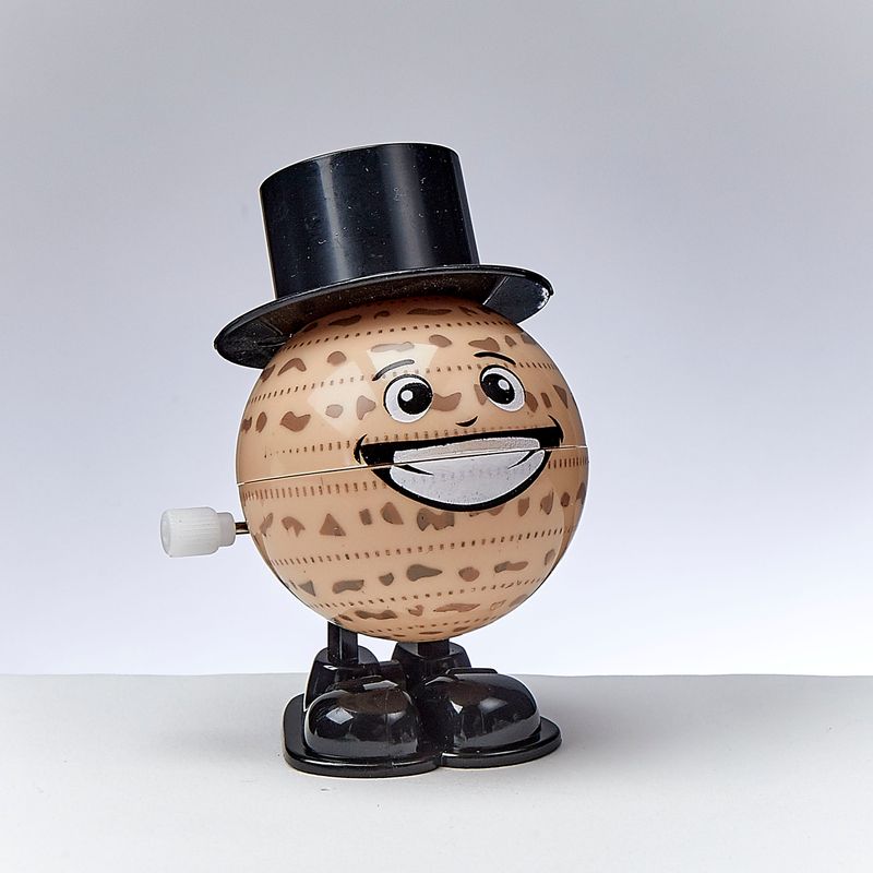 PASSOVER CHATTERING MATZAH BALL,PLASTIC,2.5"H,12/DISPLAY