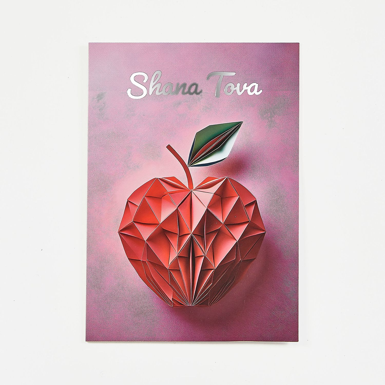 ROSH HASHANAH PACKAGE CARDS, "ORIGAMI APPLE"