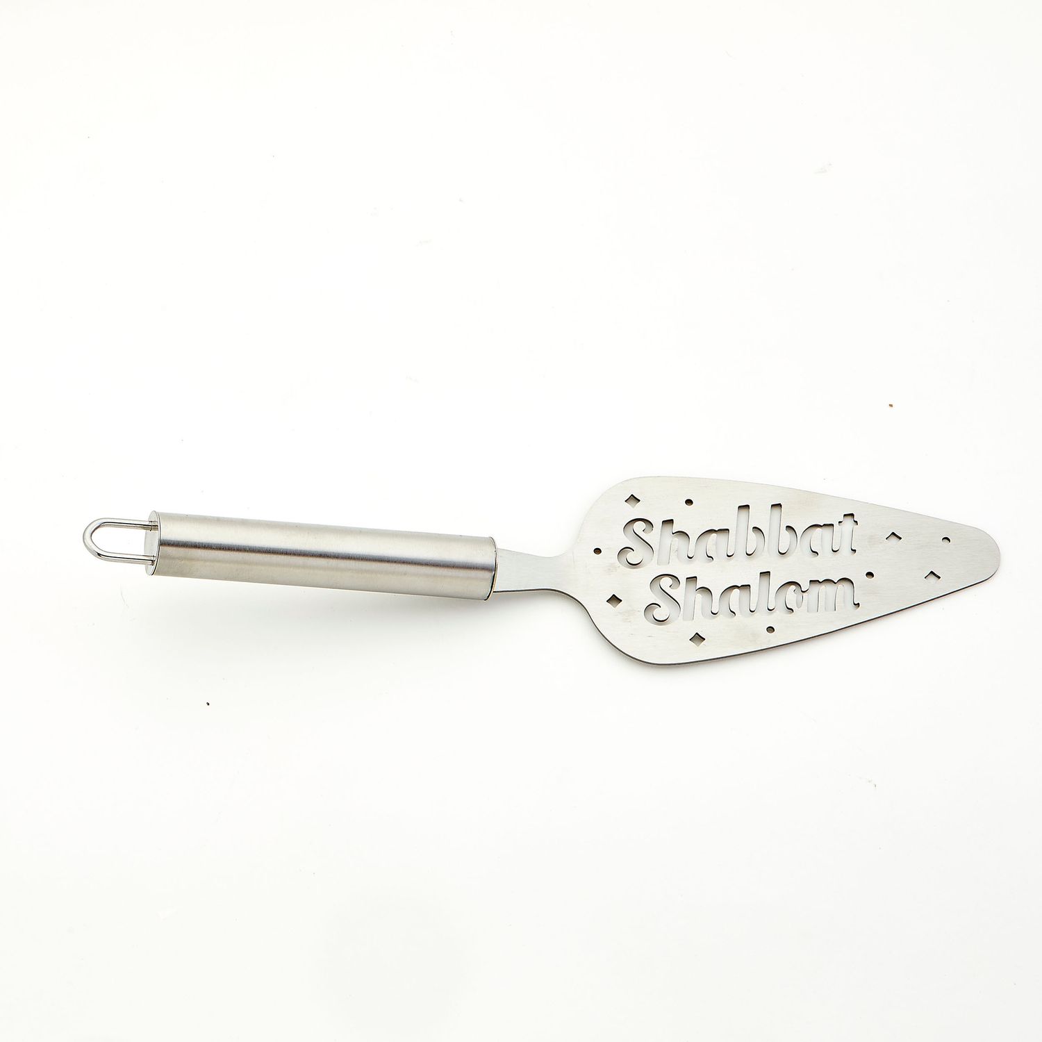 SHABBAT SERVER, STAINLESS STEEL, 11"X3", CARDED