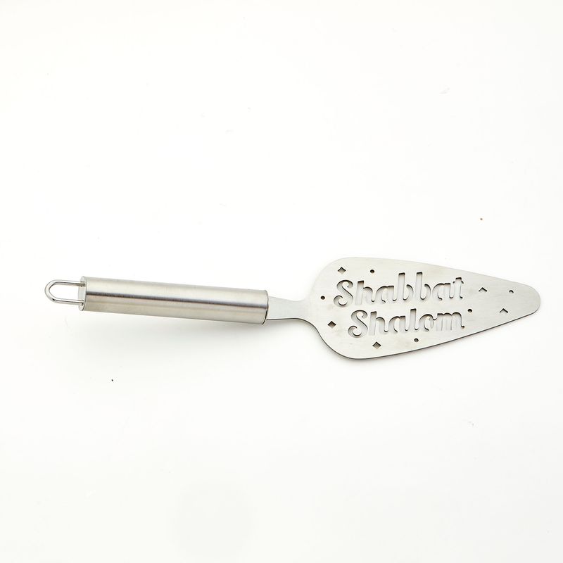 SHABBAT SERVER, STAINLESS STEEL, 11"X3", CARDED