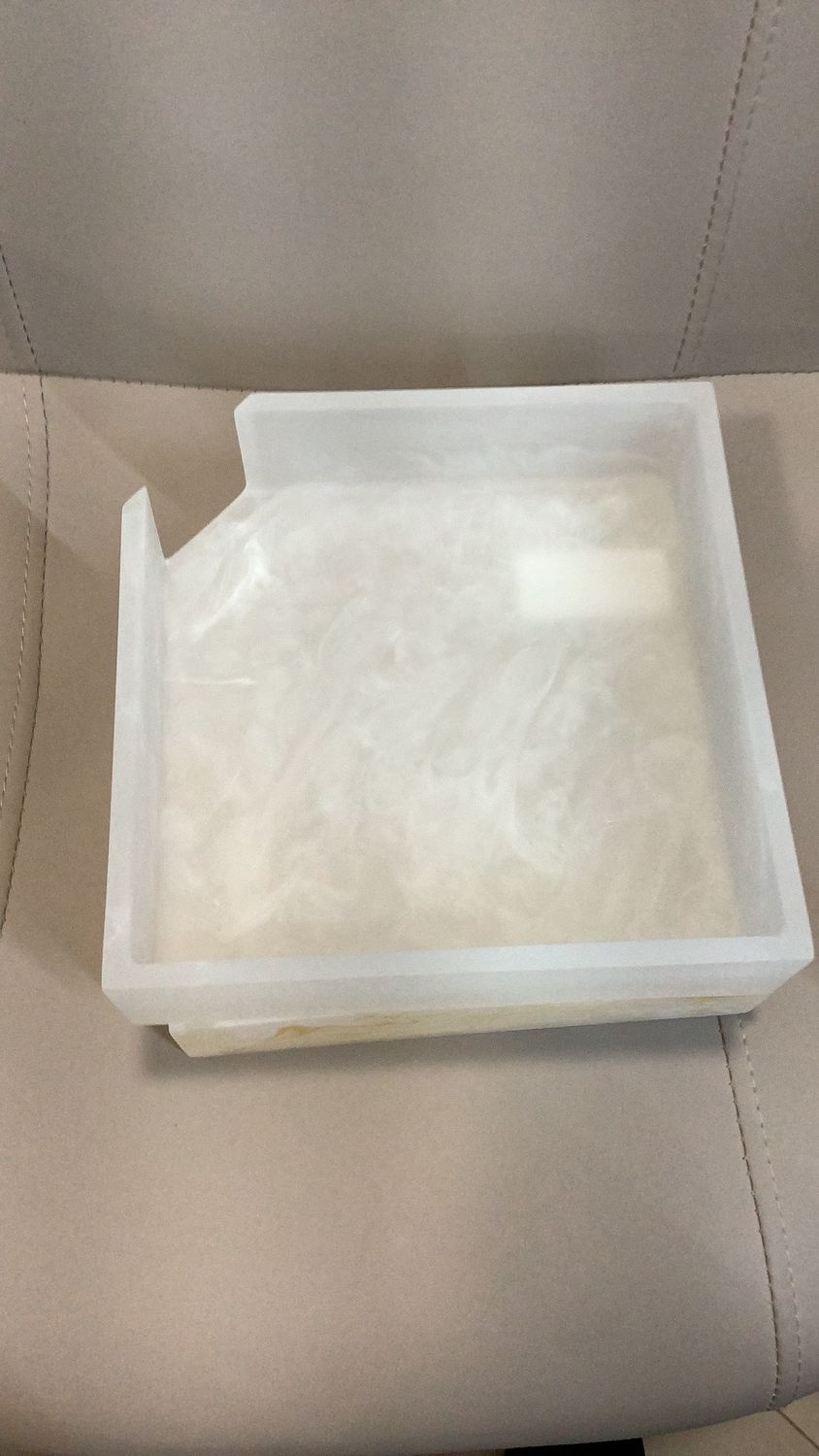 Napkin Holder - Square - Resin - M