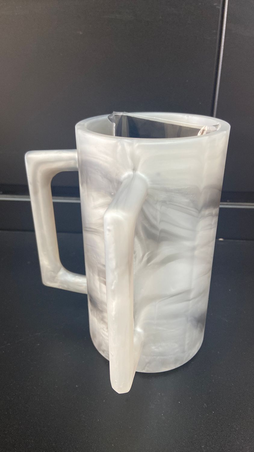 Washing Cup - Resin - Grey