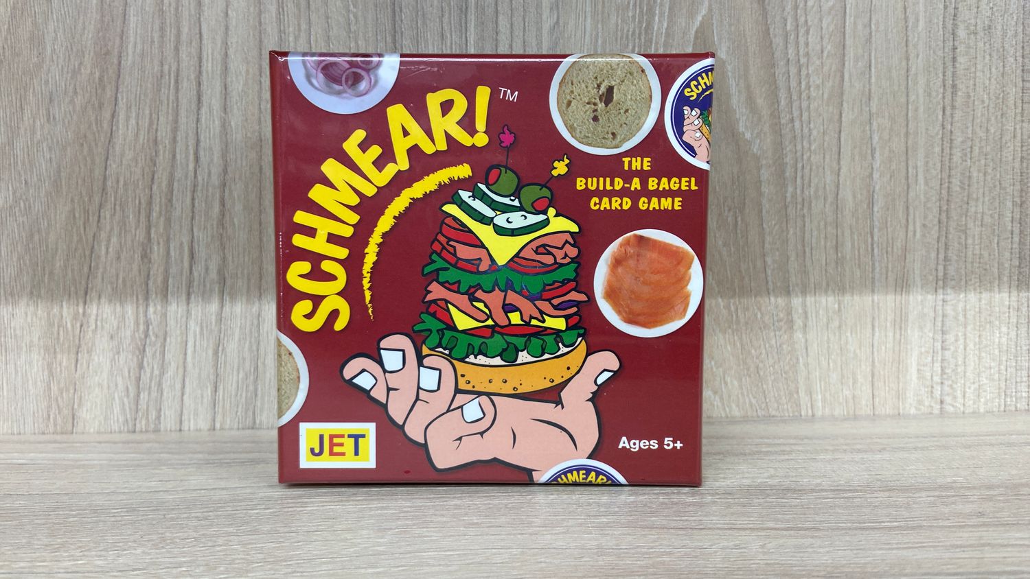 Schmear Build-A-Bagel Card Game