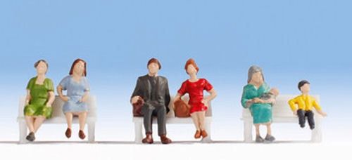 Noch 18131 Hobby Series - Seated People (6)