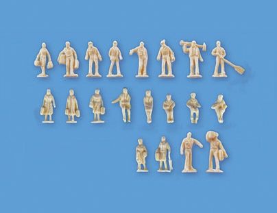 Unpainted Figures Set B
