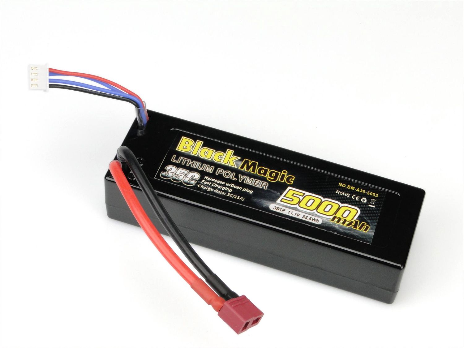 5000mah 11.1V 3S1P 35C Hardcase T-Type Connector