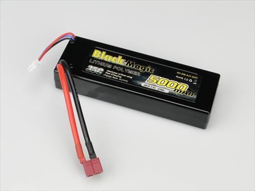 5000mah 7.4V 2S1P 35C Hardcase T-Type Connector