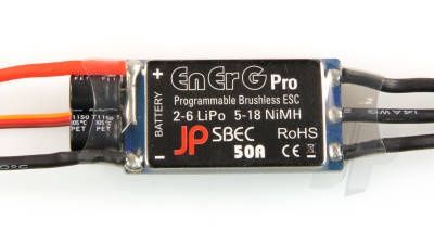 EnErG Pro 50 SBEC ESC (50A) (2-6 Cells)