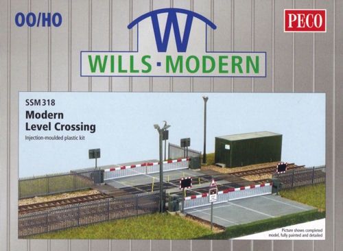 OO/HO Modern Level Crossing