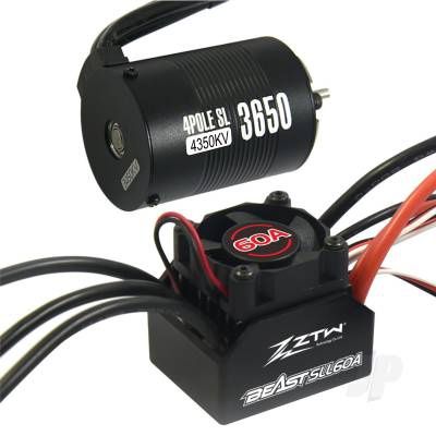 Beast SLL 60A ESC with 4350kV 4P Motor