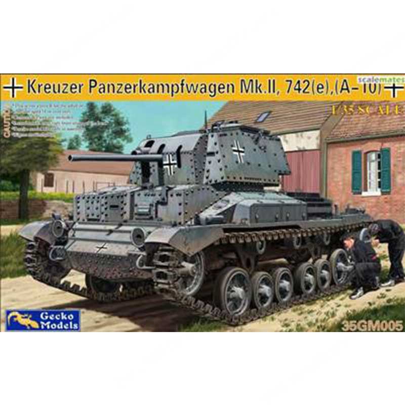 Military Gecko Models 1/35 Kreuzer Panzerkampfwagen Mk.II 742(e)