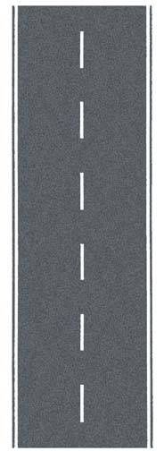 Grey Road 100x8cm