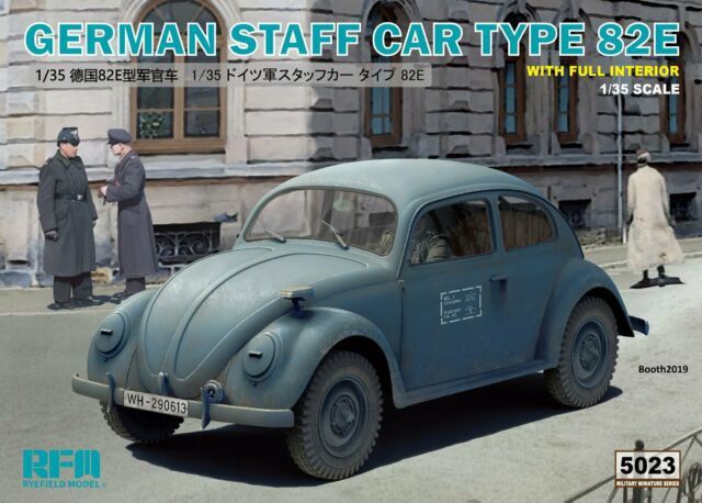 Military Ryefield 1/35 German Staff Car Type 82E