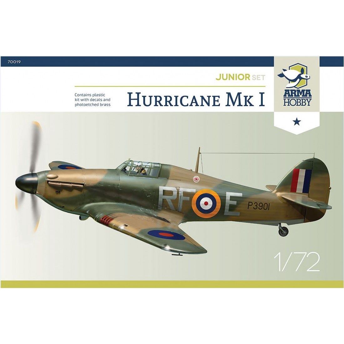 Aircraft Arma Hobby 1/72 Hawker Hurricane Mk.I 1/72