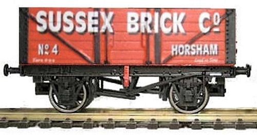 7 Plank Wagon Sussex Brick Co (N Gauge)