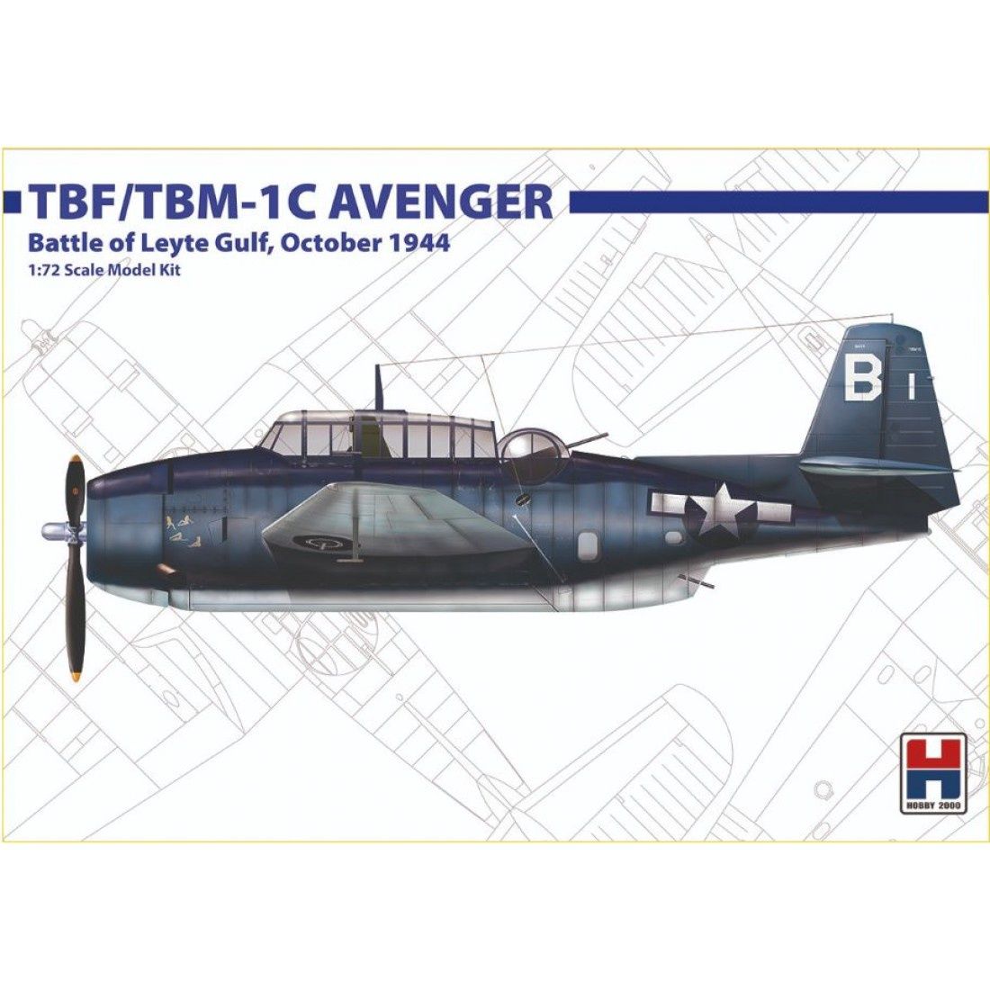 Aircraft Hobby 2000 1/72 TBF/TBM-1C Avenger - Battle of Leyte Gulf