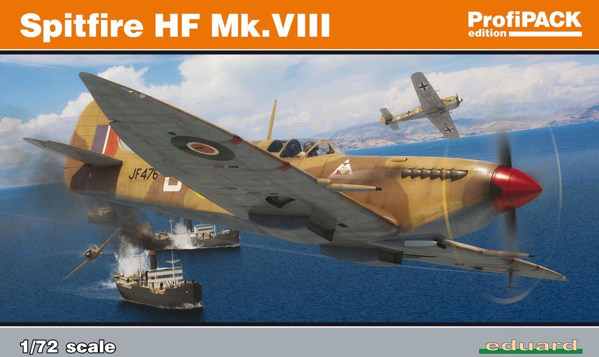 Aircraft Eduard 1/72 Spitfire HF Mk.VIII