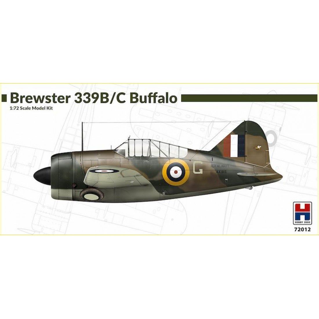 Aircraft Hobby 2000 1/72 Brewster 339B/C Buffalo