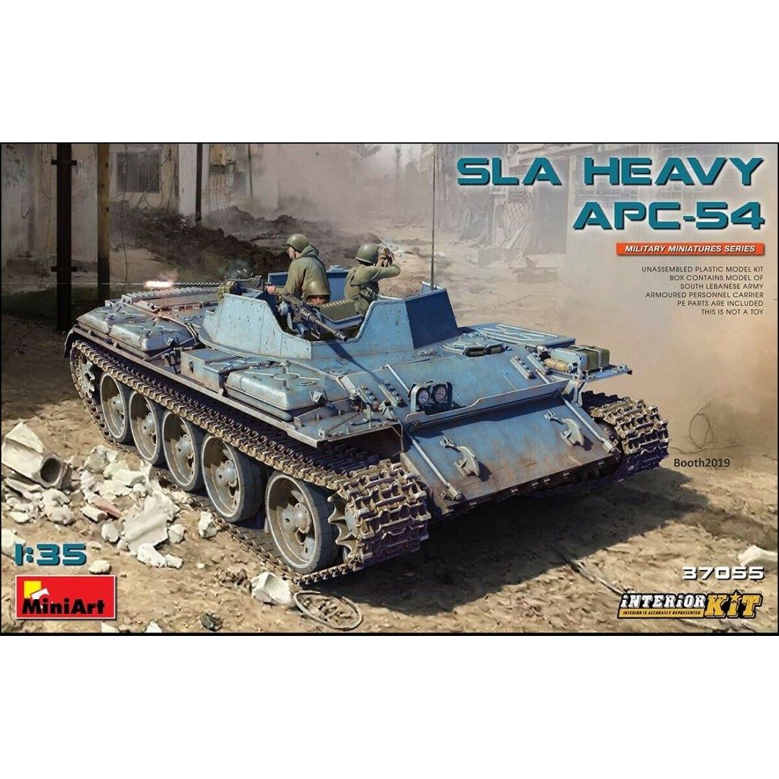 Military MiniArt 1/35 SLA Heavy APC 54 with Interior