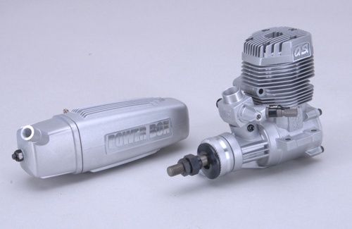 OS Engine MAX 75AX w/E-4040 Silencer