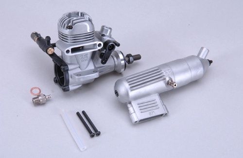 OS MAX 15LA Silv. w/871 Silencer