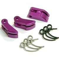Purple Aluminium Clutch Shoes and Springs