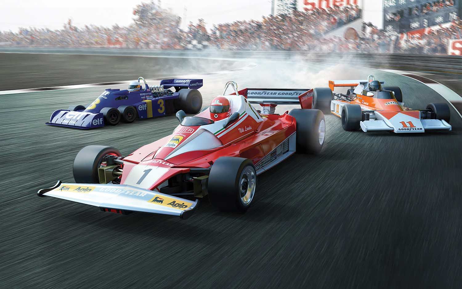 McLaren M23 &amp; 312T &amp; Tyrrell P34 - 1976 British GP Triple Pack