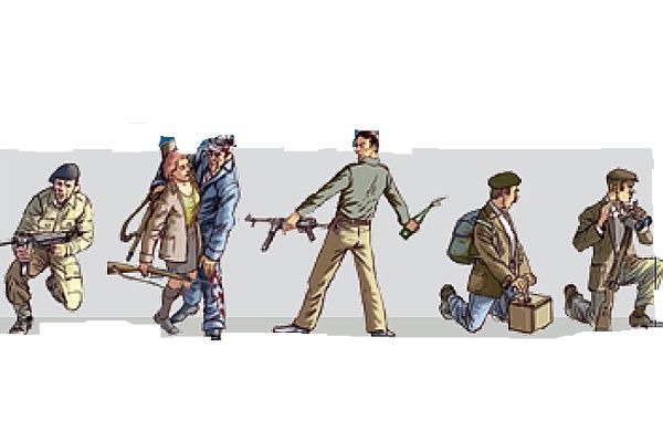 Military Italeri 1/35 Partisans