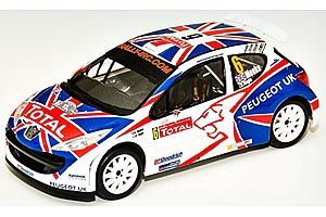 Cars, Bikes and Trucks Bel 1/24 Peugeot 207 S2000 Rally