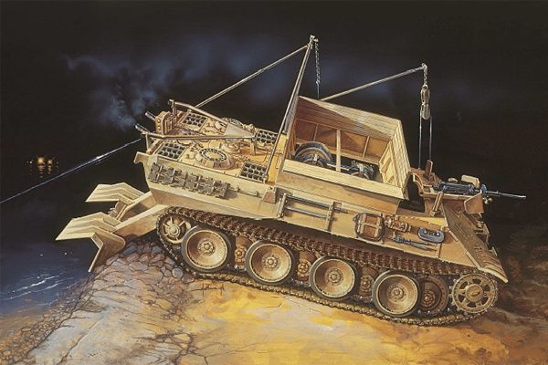 Military Italeri 1/35 Bergepanther
