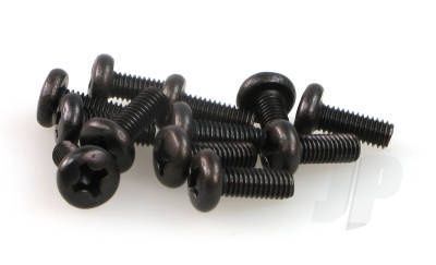 S059 Round Head Screw 3 x 8 (12)