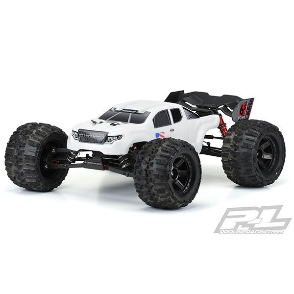 Brute Bodyshell (White) for Arrma Kraton