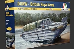 Military Italeri 1/35 DUKW British Army