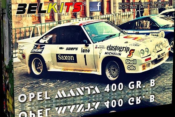 Cars, Bikes and Trucks Bel 1/24 Opel Manta 400 Group B