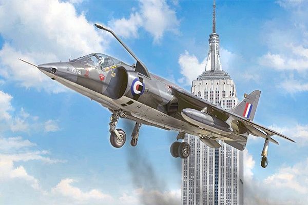 Aircraft Italeri 1/72 Harrier GR.1 Transatlantic Air Race 50th Anniversary