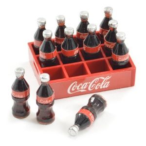 Coca-Cola Crate with Bottles