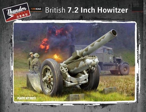 Military Thunder Models 1/35 British 7.2" Howitzer