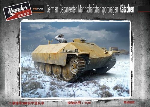 Military Thunder Models 1/35 German Gepanzerter Mannschaftstransportwagen Kätzchen APC