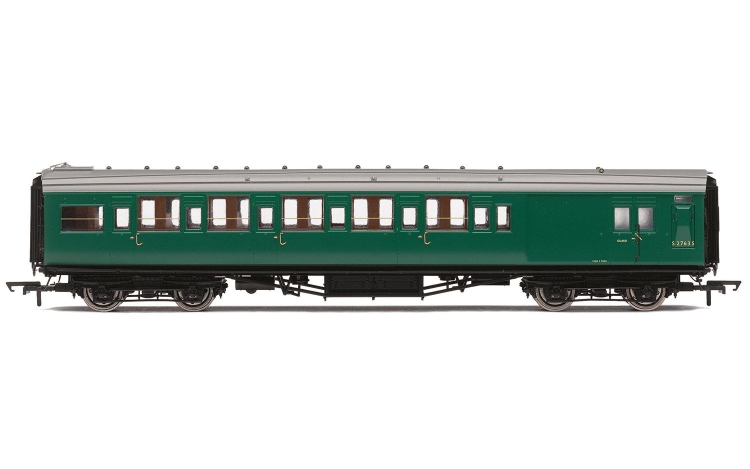 BR (Ex SR) Maunsell 6 Compartment Brake 2nd Coach S 2763 S