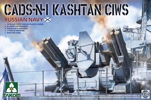 Military Takom 1/35 Russian Navy CADS-N-1 Kashtan CIWS